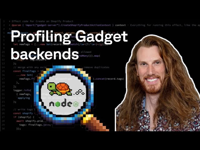 Profiling your Gadget backend