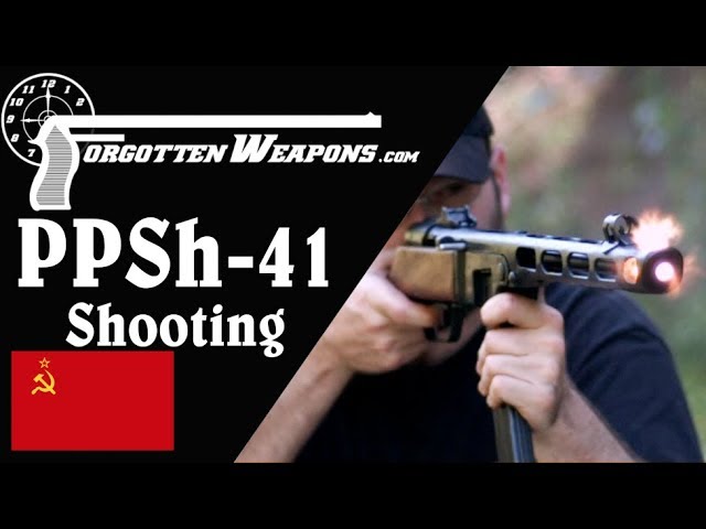 The Iconic "Burp Gun" - Shooting the PPSh-41