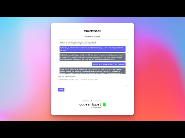 Build a ChatGPT Clone Using the OpenAI Chat API - Beginner Friendly, Step-by-Step Tutorial