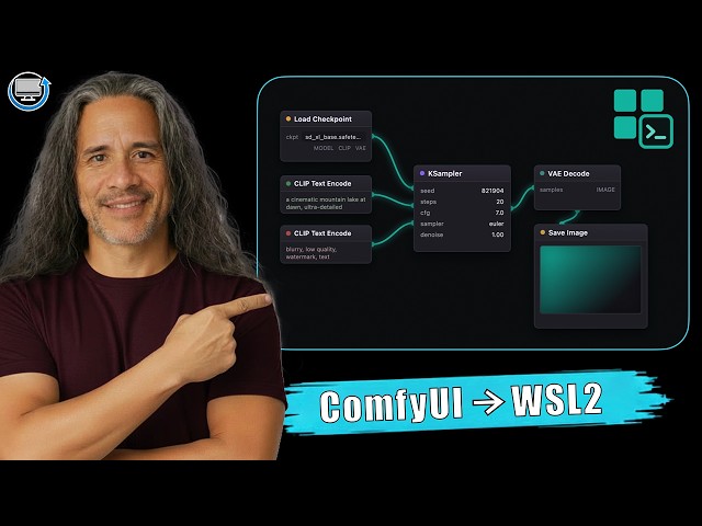 ComfyUI on Windows 11 with WSL2: Full GPU, Zero Windows Install