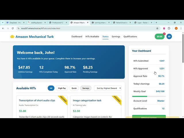 Mturk Clone