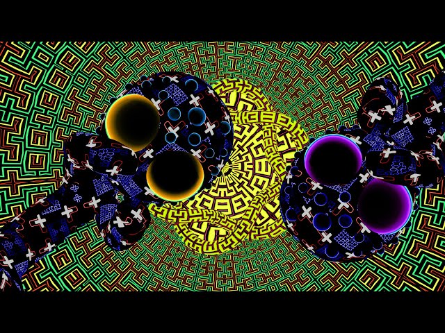 Memory from Dead Mans Trip v14 (DMT trip replication experiment) [EPILEPSY WARNING]