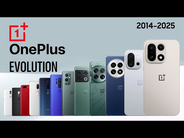 Evolution of OnePlus Flagship Series