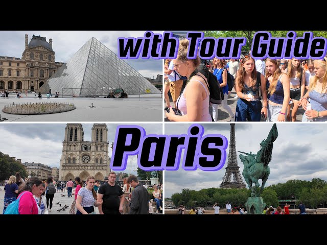 A day with Tour Guide in Central Paris France | Une journée avec un guide touristique à Paris