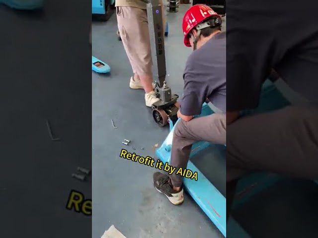 Power Pallet Manual Pallet Jack Converter to electric jack