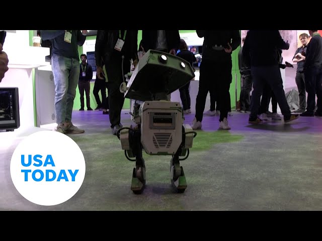 Nvidia and Disney unveil smart and cute 'Star Wars' droid | USA TODAY