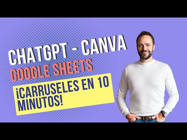 💥 ChatGPT + Canva + Google Sheets: Stunning Carousels in 10 Minutes!