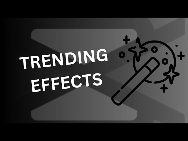 How To Find Trending Effects In Capcut (2024)