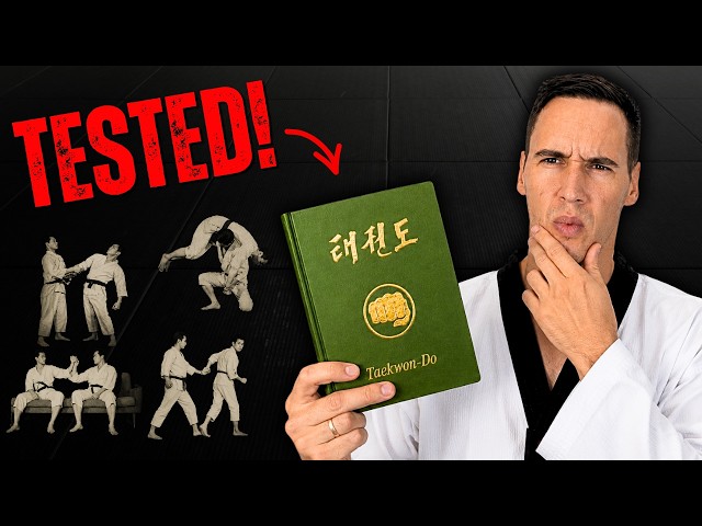 I Tested the Strangest Self-Defense Techniques From Early Taekwondo!