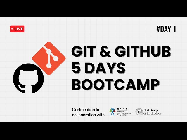 Day 1 | Introduction to Version Control and Git Basics