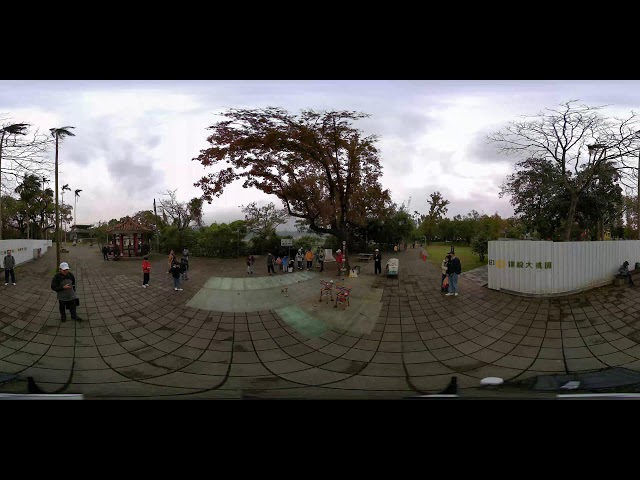 桃園 #大溪 #街頭藝人 #陀螺表演 #360看見台灣 360 4K 全景即時影像