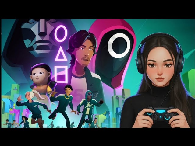 Playing squid game🎯| netflix official game 🎮| if you are vella then watch it 🥀