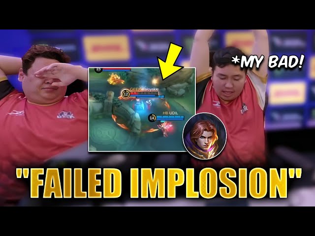 NO WAY!! 🤯 GEEK BALOYSKIE FAILED IMPLOSION VS HOMEBOIS..