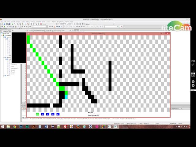 BFS Pathfinding v1.0 (C++/SFML)
