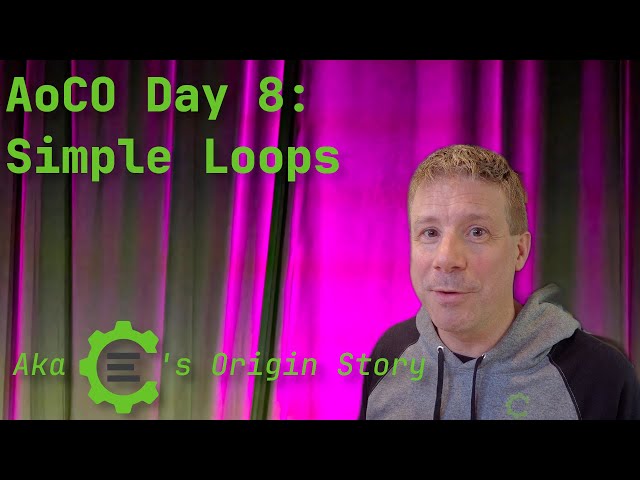 [AoCO 8/25] Simple Loops (aka birth of Compiler Explorer)