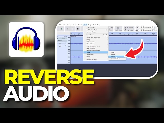 How To Reverse Audio In Audacity | Tutorial 2026