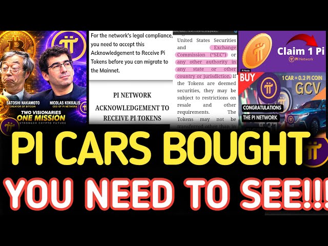 Pi Network 2026; Pi Mainnet Mandatory Step, Clarity Act Failed, Pi Coin Just Bought 4 Cars!