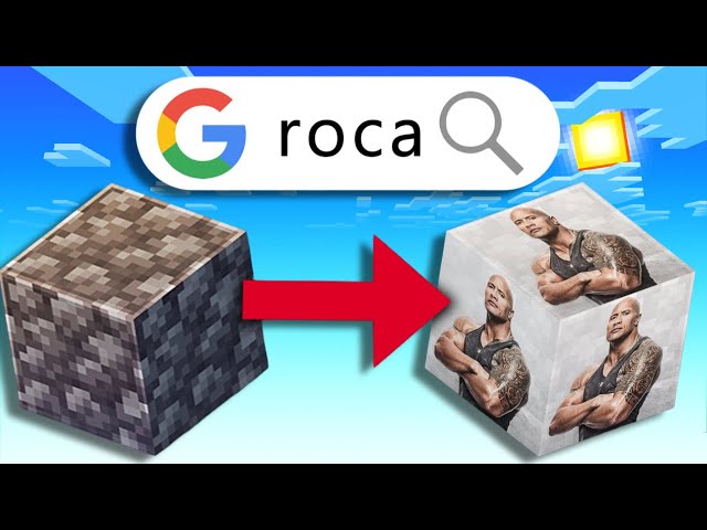 I Recreated Minecraft Textures Using Google Images