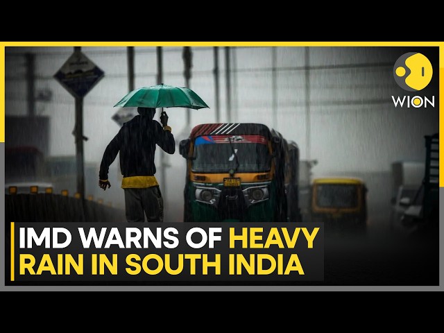 India Rain: IMD Issues Multi-State Rain and Thunderstorm Alert | WION NEWS