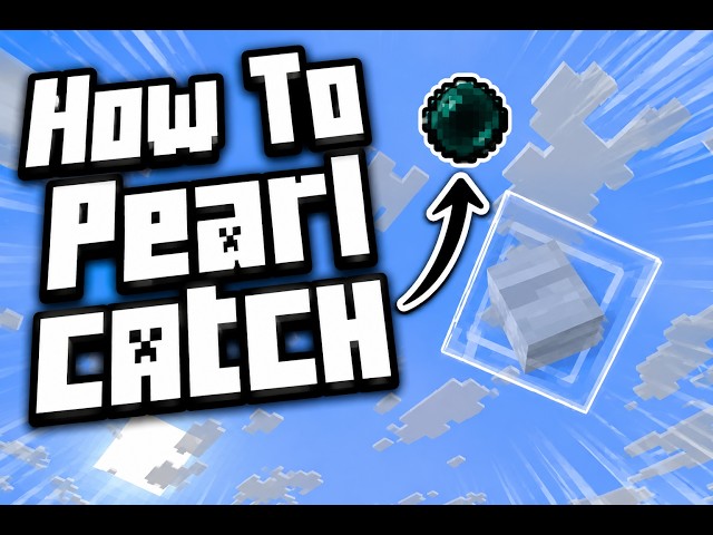 How to instant Pearl Catch #minecraft