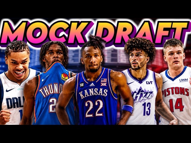 2026 NBA Mock Draft | FULL FIRST ROUND MOCK DRAFT | Mock Draft Monday!