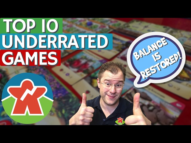 Top 10 Underrated Games - for those who don't like Overrated Games!