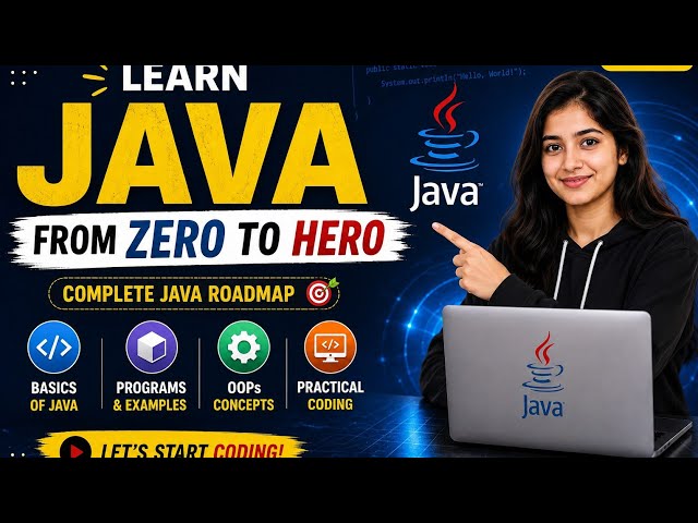 Java Tutorial for Beginners 🚀 | Learn Java from Zero to Hero | Complete Java Roadmap