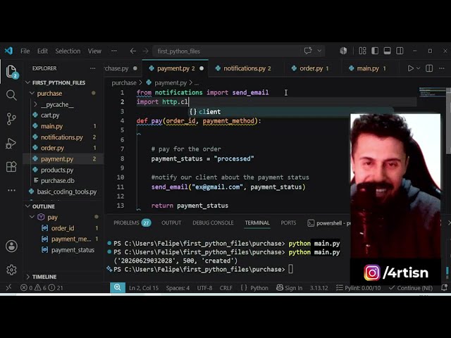 making api requests with http module in python