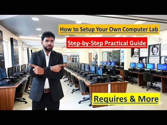 Create Your Own Computer Lab Easily | Full Practical Setup Guide  |Required Devices
