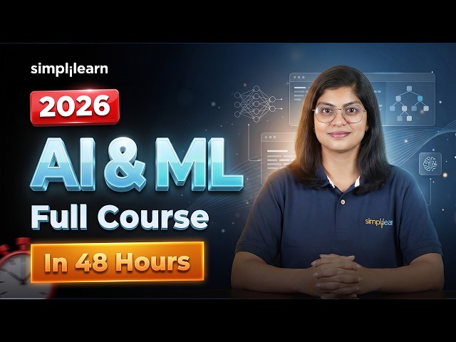 AI And Machine Learning Full Course | AI And Machine Learning Tutorial For Beginners | Simplilearn