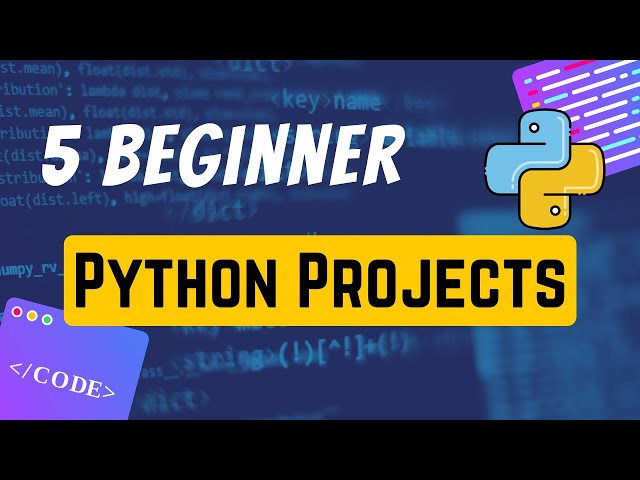 5 Mini Python Projects - Perfect for Beginners