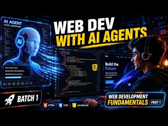Web Development Fundamentals (Part 1) | How the Internet, Servers & Web Hosting Work