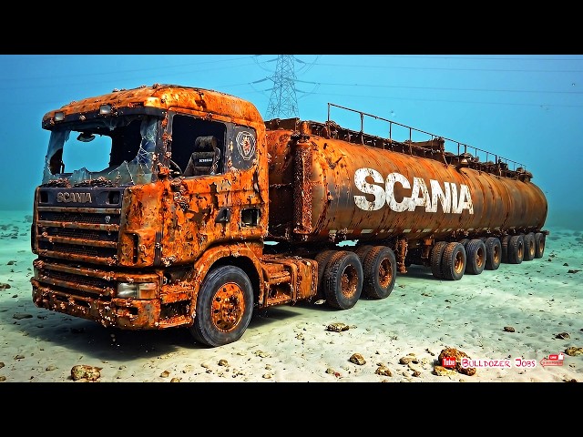 Abandoned Heavy Scania Tanker Truck 25 Years Underwater! Recovery and Full Restoration