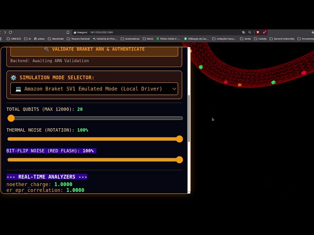 SPHY-BRAKET AWS: GQ-Harpia Kernel emulating 12,000 Qubits with Amazon Braket ⚡