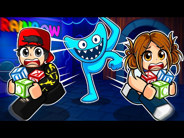 Ece almost got caught in Speed ​​Run 🏃💨 Roblox Rainbow Friends