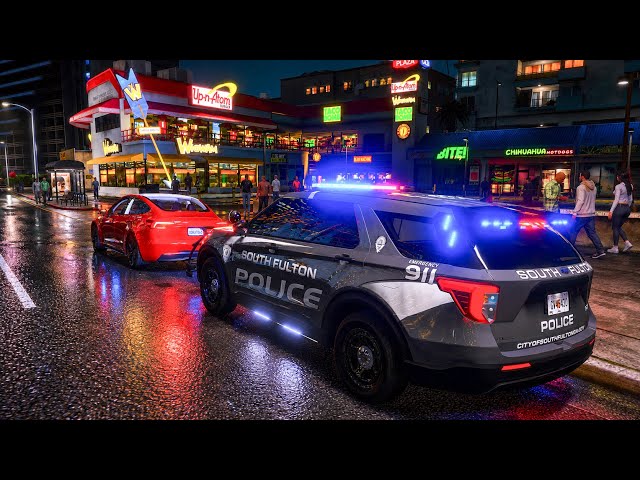 GTA V LSPDFR | This Police Patrol Feels Like Real Life! | 4K Graphics