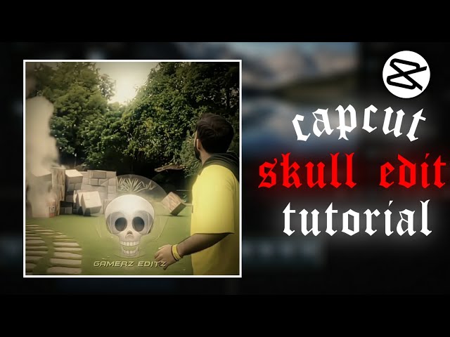 Skull Edit Tutorial on Capcut | Gamerz Editz