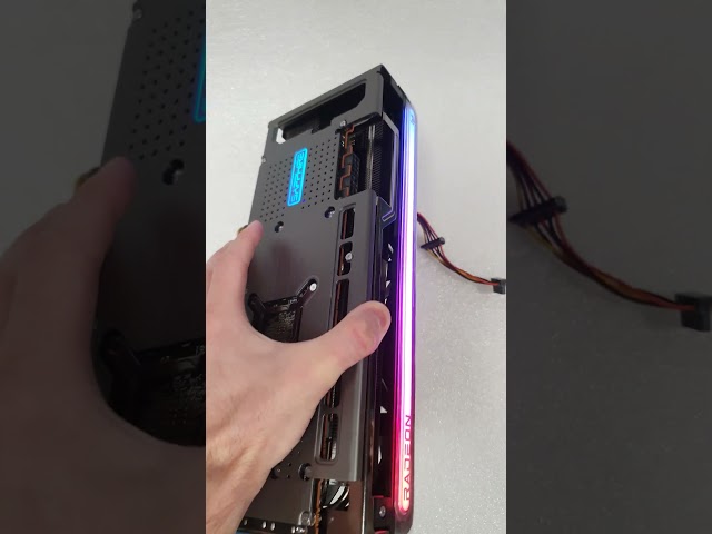 SAPPHIRE NITRO+ AMD RADEON RX 7800 XT 16GB | LED TEST #RX7800XT #radeongraphics #amdgpu #gpu
