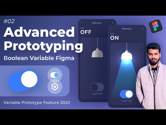 Boolean Switch Prototype Animation with Variables in Figma | Ep - #02 | Advanced Prototyping