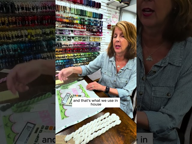 How to know how much thread you need for a needlepoint project