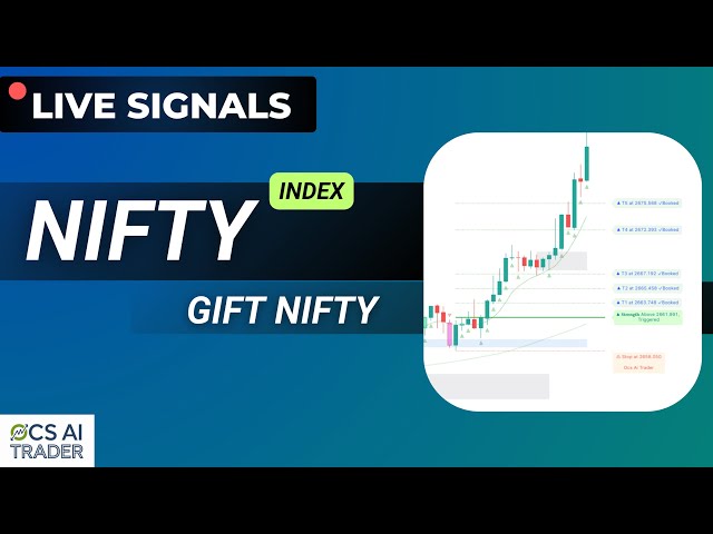 Nifty Index & Gift Nifty Futures Live Signals and  Live Trading by Ocs Ai Trader