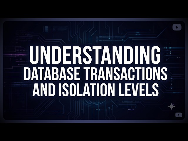 How Database Isolation Levels Actually Work  - Locks, MVCC, and the Trade-offs