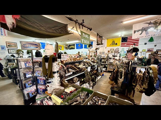 A Military Surplus Store GOLD MINE!!!