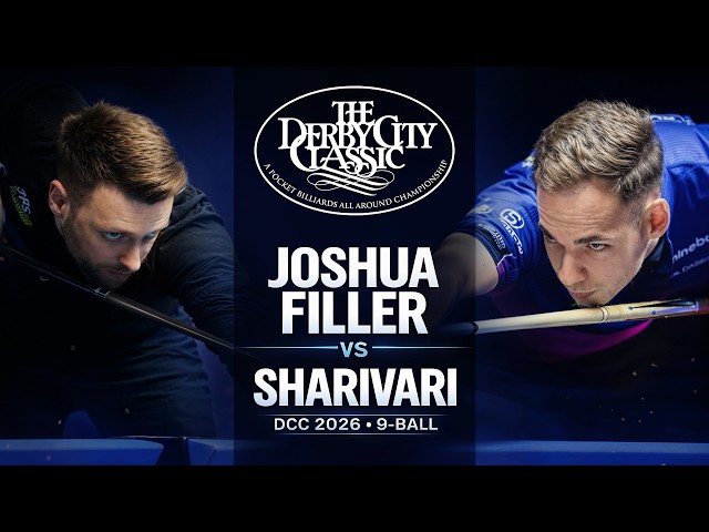 🔴 Joshua FILLER vs Sharivari - 9 Ball - 2026 Derby City Classic