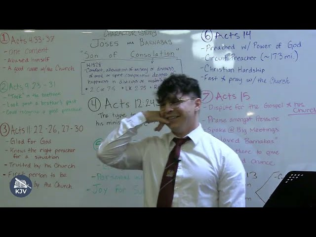 Character Study: Barnabas | Robert Garcia