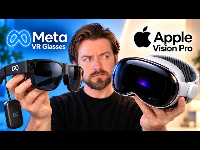 Meta VR Glasses vs Apple Vision Pro: The Best Overall ?