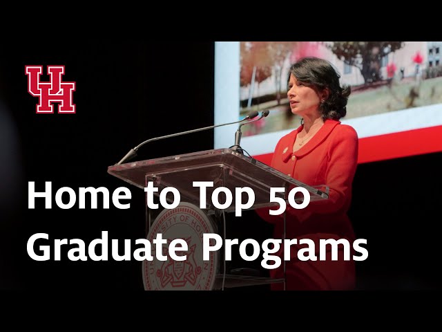 UH Has 18 Graduate Programs Ranked In Top 50