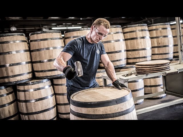 Modern Wooden | Wine Barrel Making Process Inside Factory | Manufacturing A Wood Barrel Large FullHD