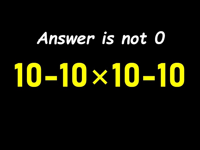 Nice Math Problem