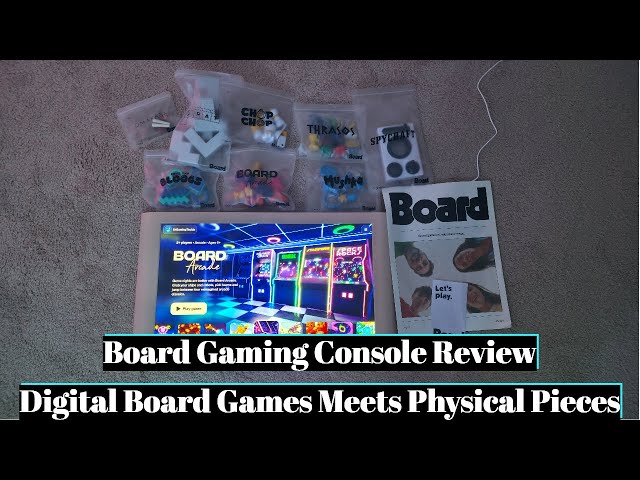 Board Gaming Console Overview and Review | What The Arcade1up Infinity Game Table Should Have Been